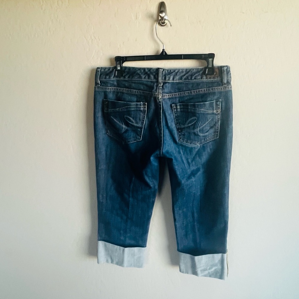 X2 Women’s Cuffed Capri Jeans Size 8 Preppy Casual - Picture 3 of 4